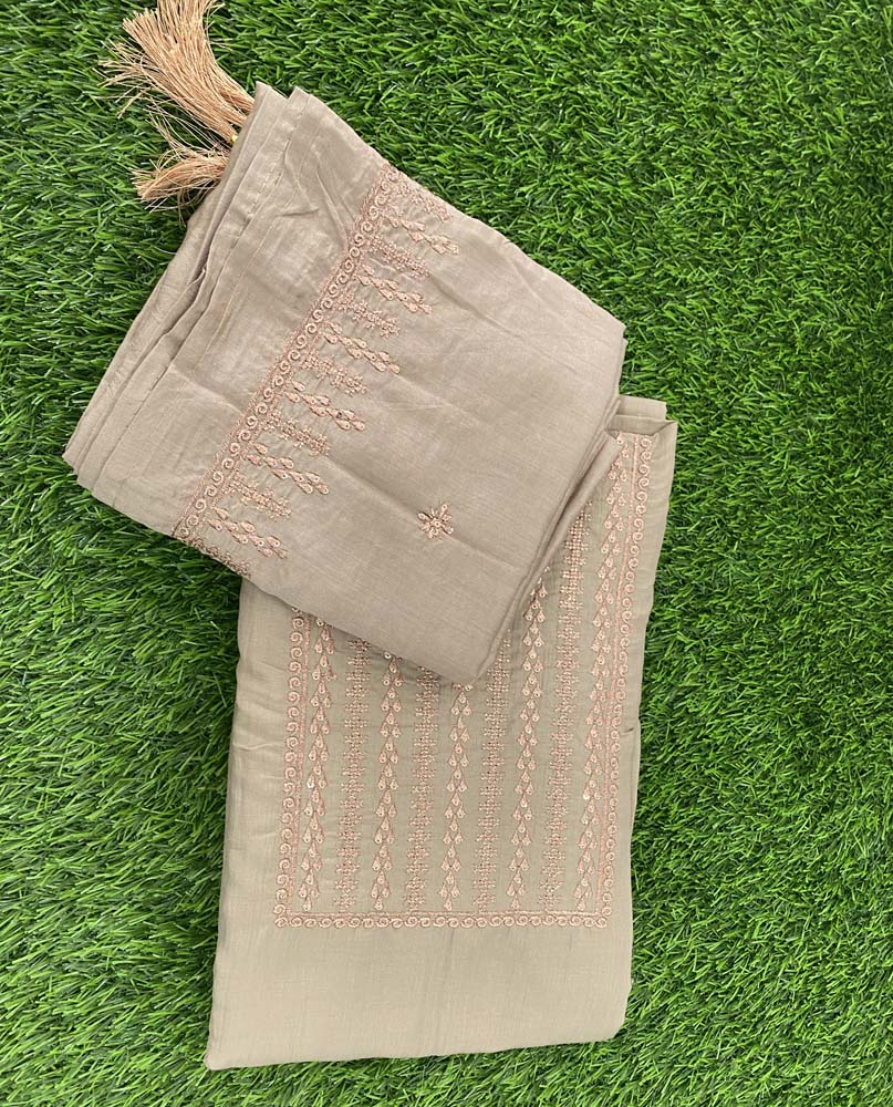 Semi Silk Churidar Set DC164-09