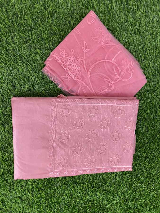 Semi Silk Churidar Set DC167-03