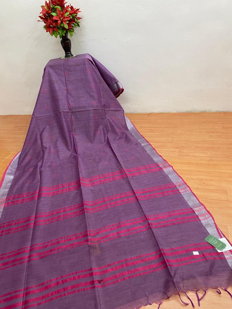 Semi Tusser Saree DS307-13