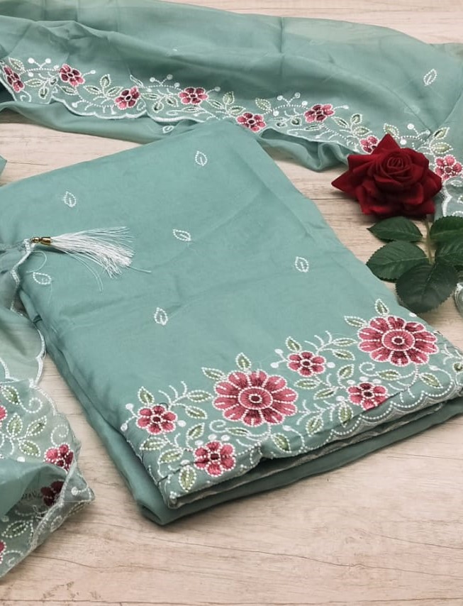 Organza Churidar Set DC173-05