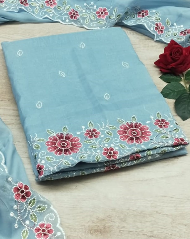 Organza Churidar Set DC173-07