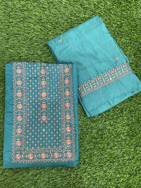 Semi Silk Churidar Set DC172-03