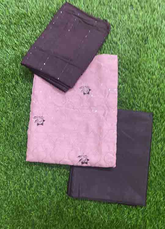 Semi Silk Churidar Set DC178-05