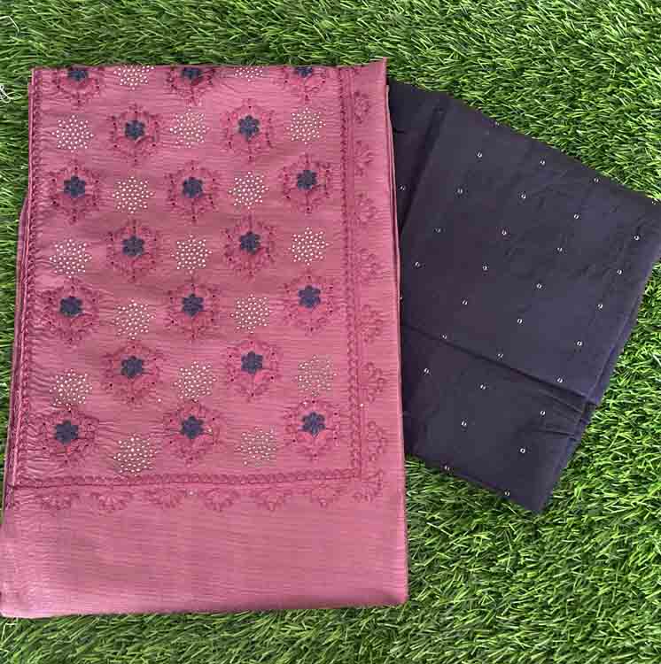 Semi Silk Churidar Set DC180-06