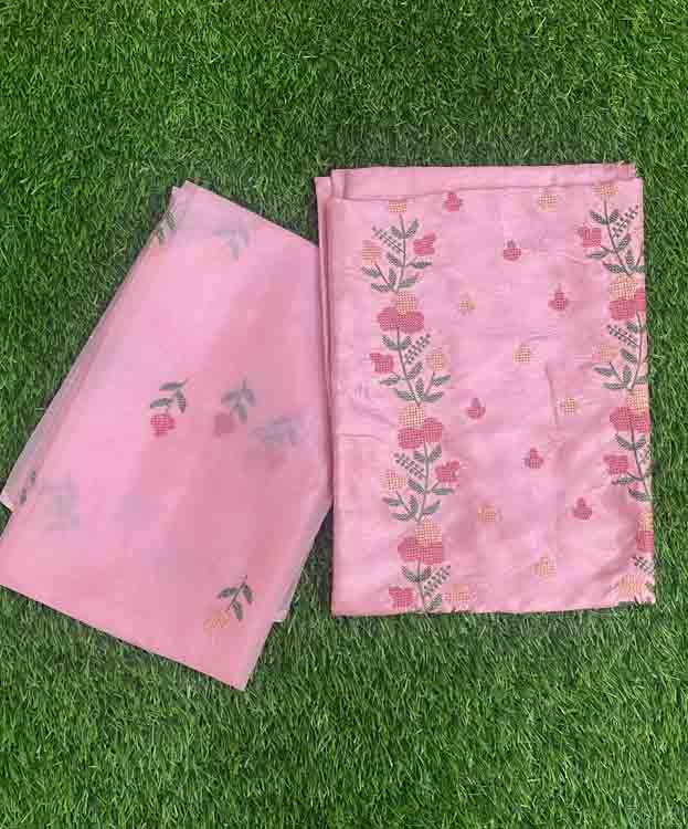 Semi Silk Churidar Material Set DC187-12
