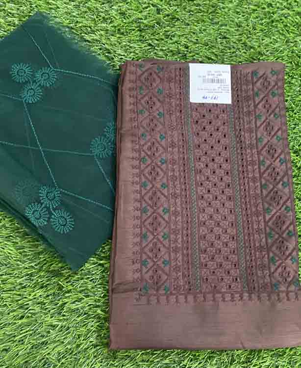 Semi Silk Churidar Materials DC193-04