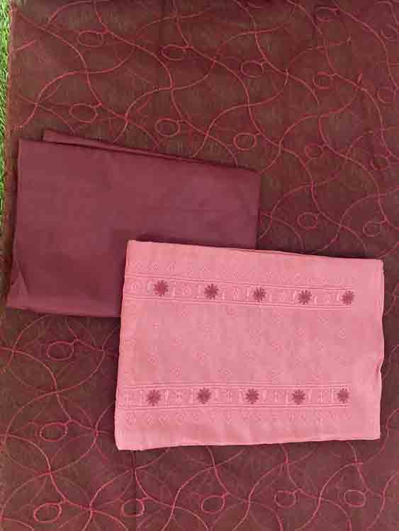 Semi Silk Churidar Materials DC195-06