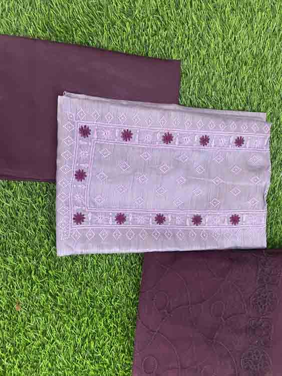 Semi Silk Churidar Materials DC195-08