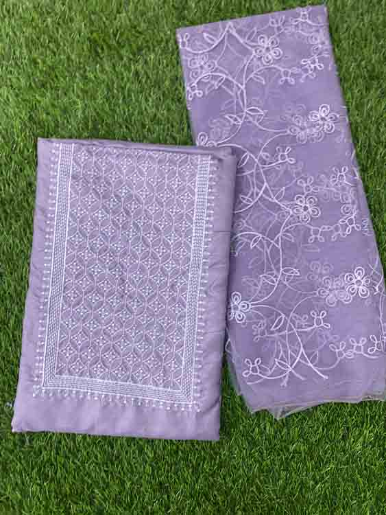 Semi Silk Churidar Material Set DC182-08