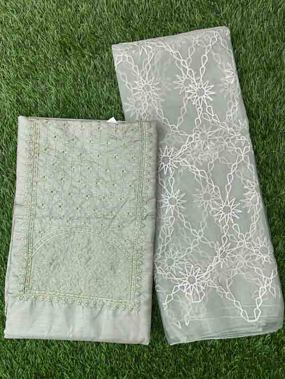 Semi Silk Churidar Material Set DC182-10