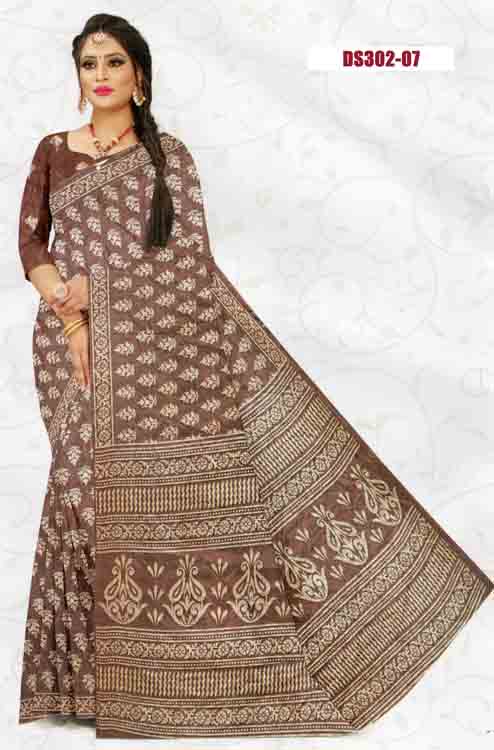 Daily Wear Semi Silk Saree DS302-07