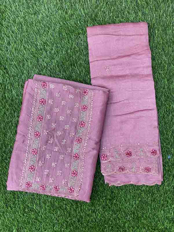 Vichitra Silk Churidar Set DC174-02