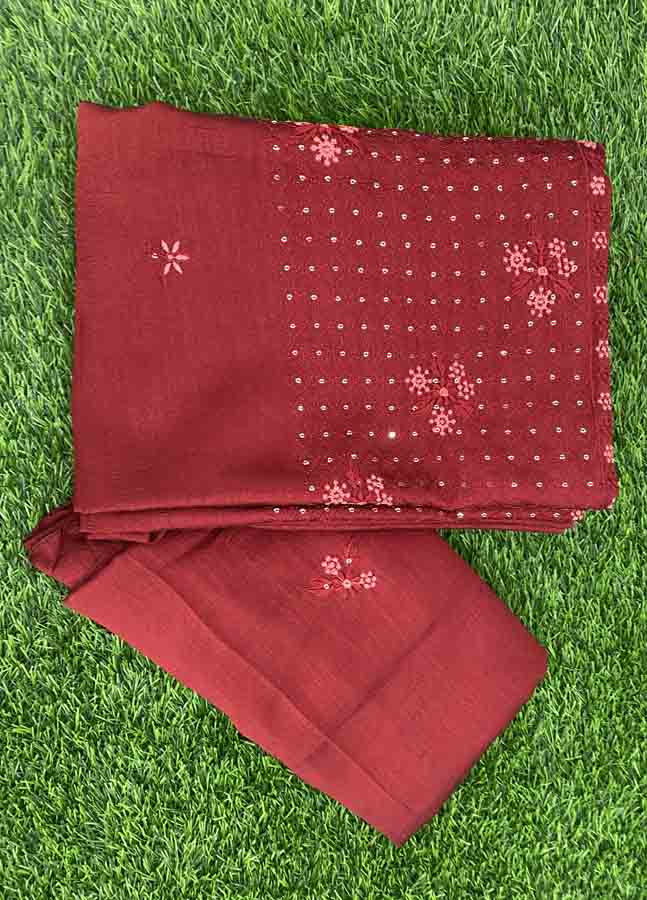Vichitra Silk Churidar Set DC169-10