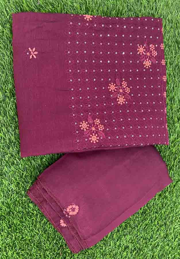 Vichitra Silk Churidar Set DC169-12