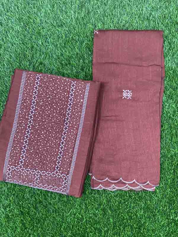 Vichitra Silk Churidar Set DC177-07