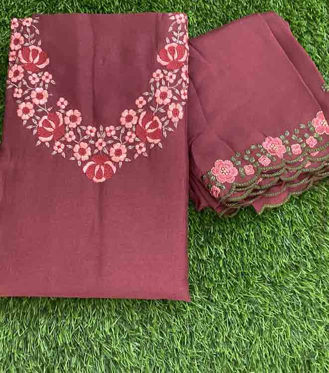 Vichitra Silk Churidar Set DC192-06