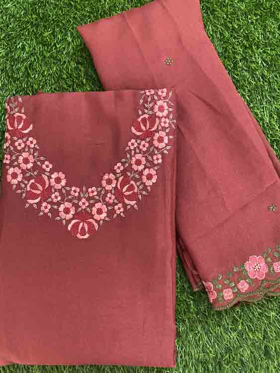 Vichitra Silk Churidar Set DC192-08