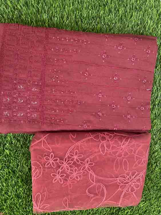 Vichitra Silk Churidar Set DC194-02