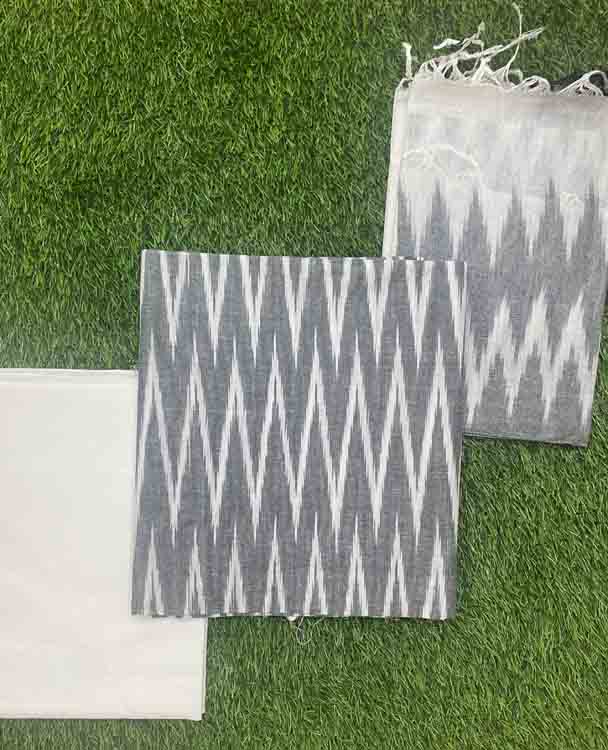 Cotton Ikkat Churidar Set DC201-01