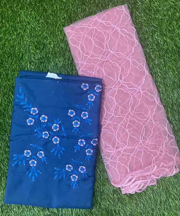 Semi Silk Churidar Set DC206-02