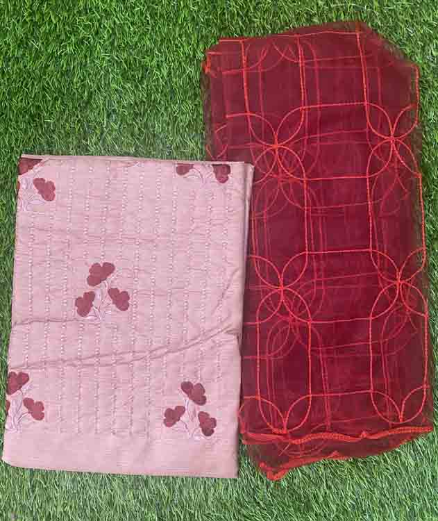 Semi Silk Churidar Set DC206-06