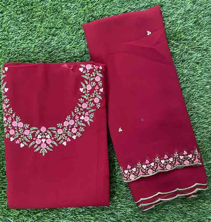 Georgette Churidar Set DC209-01
