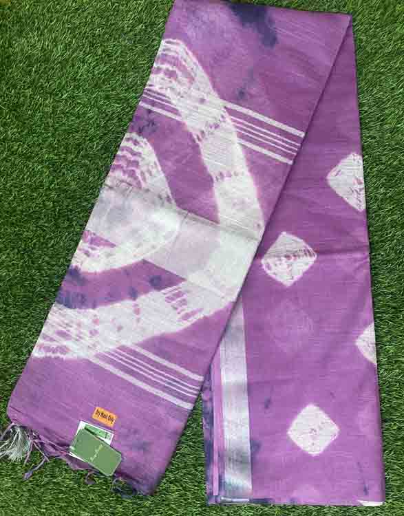 Semi Linen Saree DS341-03