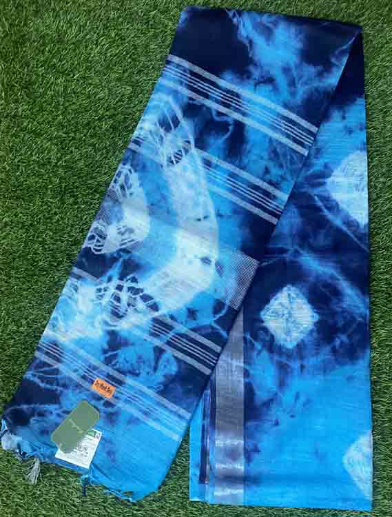 Semi Linen Saree DS341-05