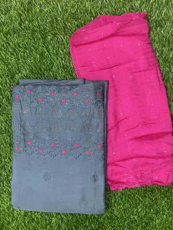 Semi Silk Churidar Materials DC197-02