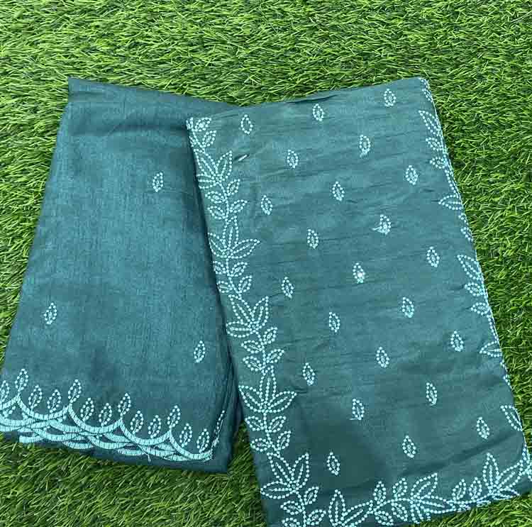 Semi Silk Churidar Set DC200-05