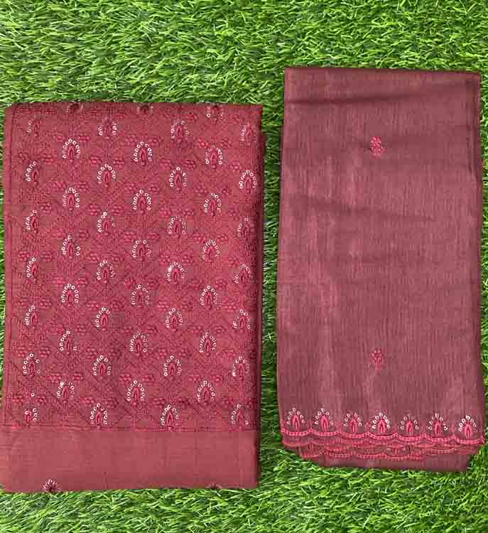 Semi Silk Churidar Set DC216-01
