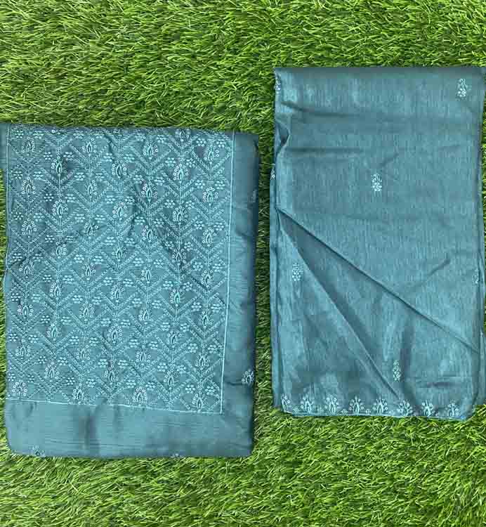 Semi Silk Churidar Set DC216-03