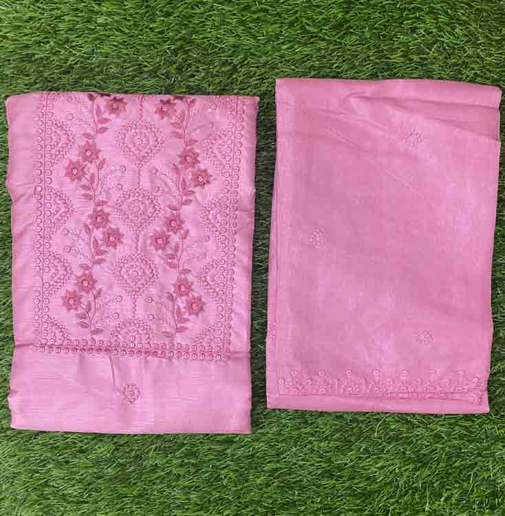 Semi Silk Churidar Set DC216-09