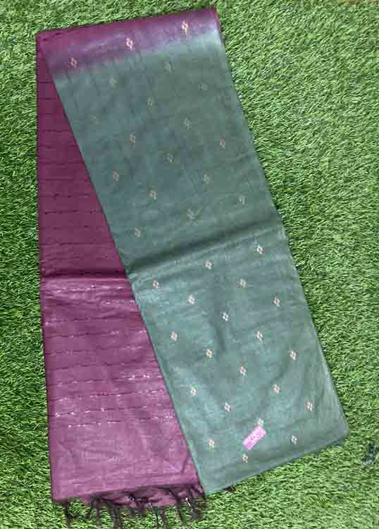 Semi Tusser Saree DS342-18
