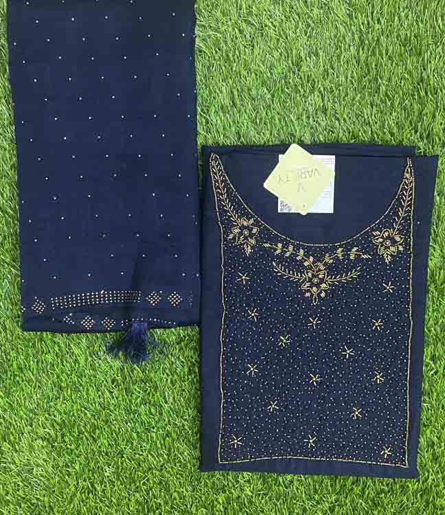 Vichitra Silk Churidar Set DC205-03