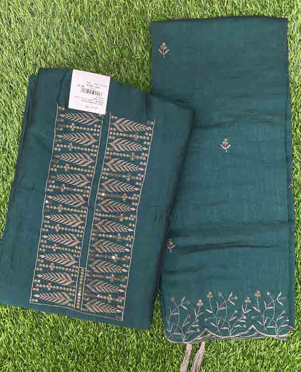 Vichitra Silk Churidar Set DC212-04