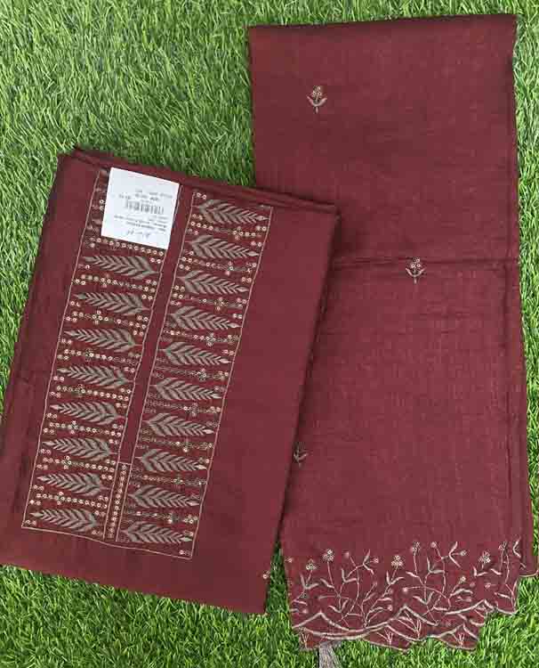 Vichitra Silk Churidar Set DC212-06