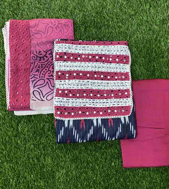 Soft Cotton Churidar (Salwar Suit) Set DC238-01