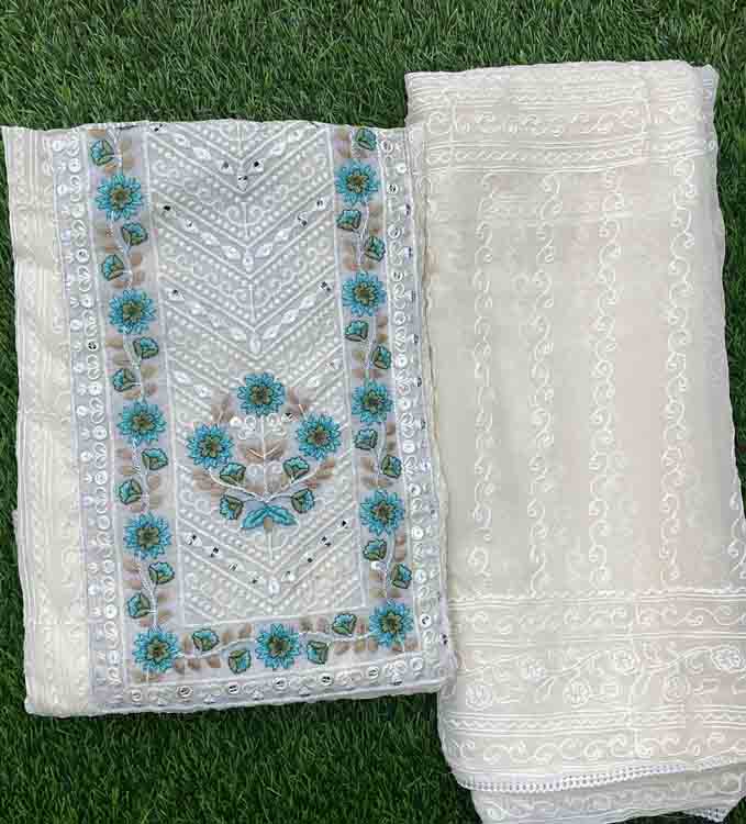 Georgette Churidar Materials DC225-05