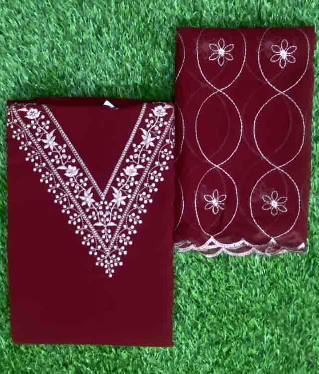 Georgette Churidar Materials DC259-06