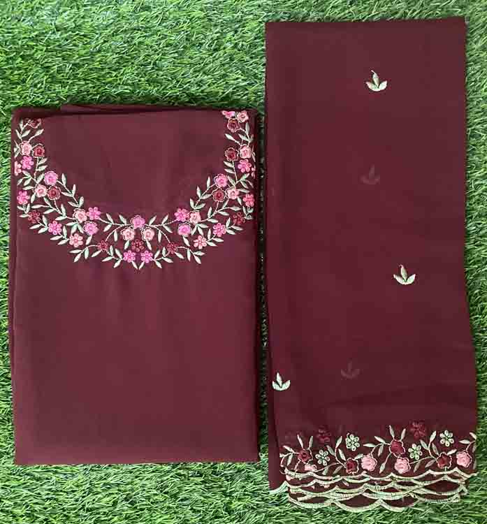 Georgette Churidar Set DC244-03