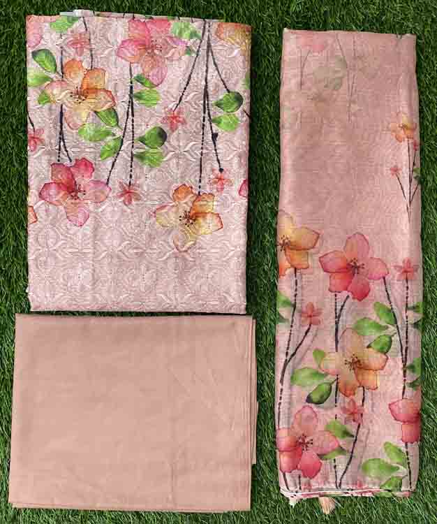 Semi Silk Churidar Materials DC248-04