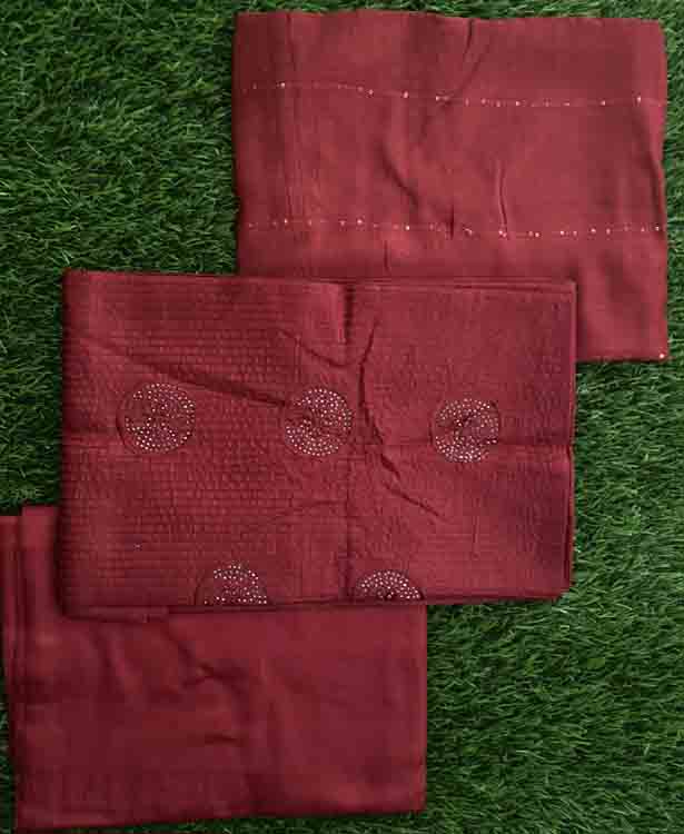 Daily Wear Semi Silk Churidar Materials Set DC243-03