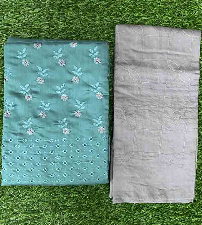 Daily Wear Semi Silk Churidar Set DC250-02