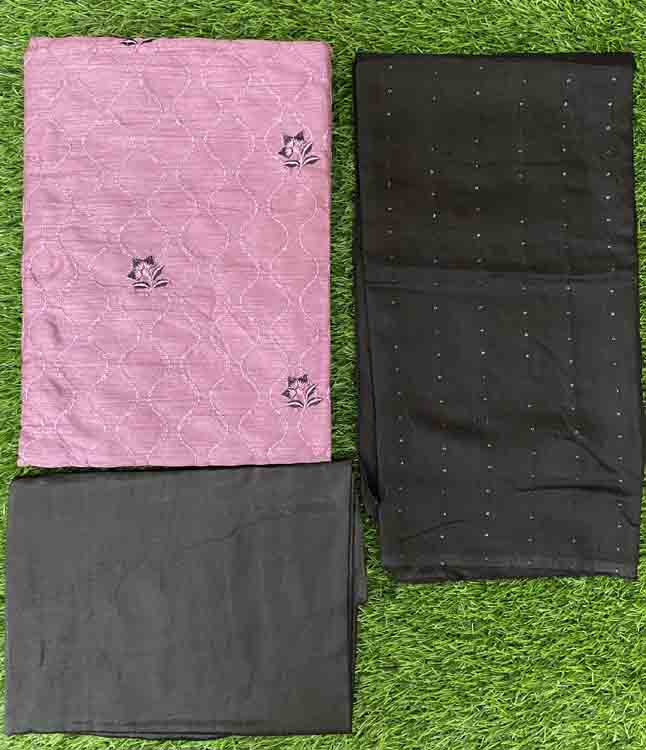 Daily Wear Semi Silk Churidar Set DC250-06