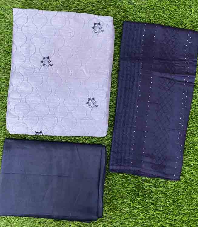 Daily Wear Semi Silk Churidar Set DC250-08