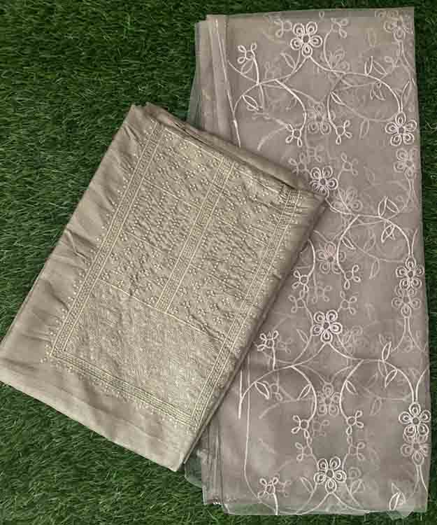 Daily Wear Semi Silk Churidar Set DC227-08