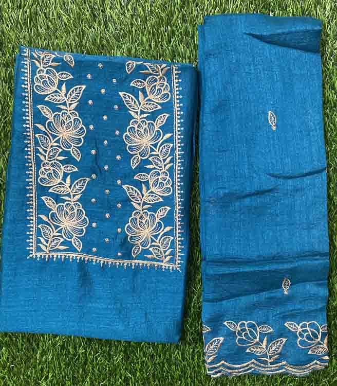 Vichitra Silk Churidar Set DC224-02