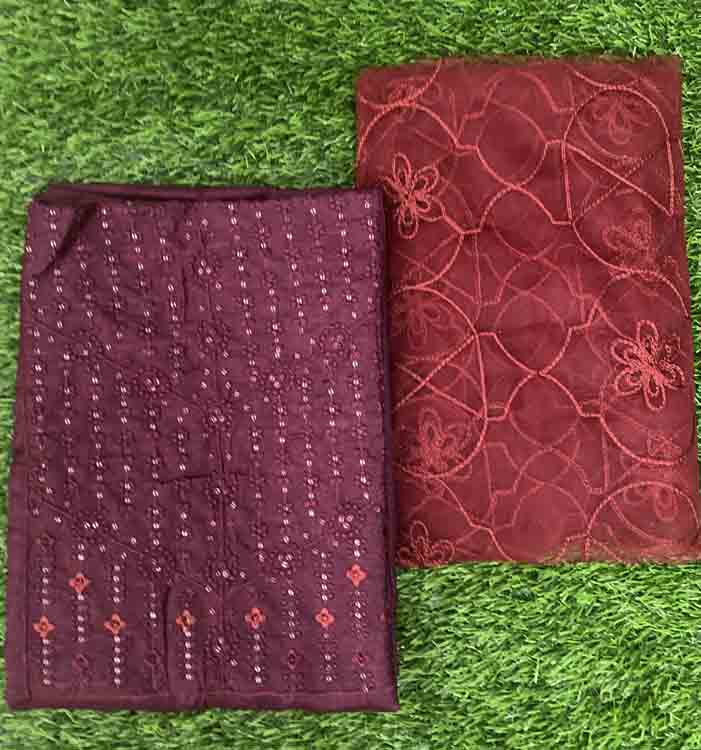 Daily Wear Vichitra Silk Churidar Set DC234-05