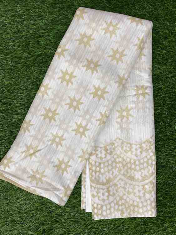 White Gold Saree – Set Saree DS436-02